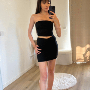 Rock mit Crop-Top