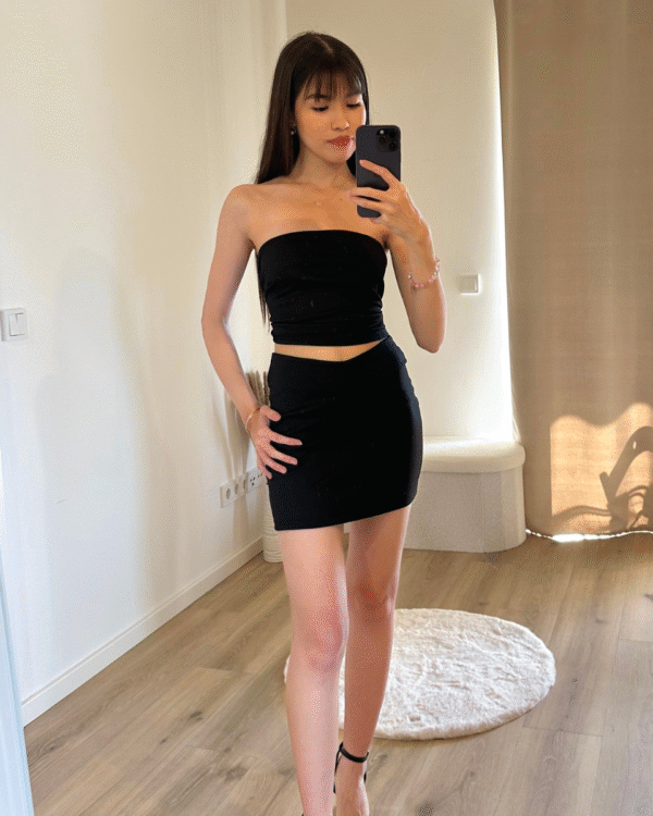 Rock mit Crop-Top